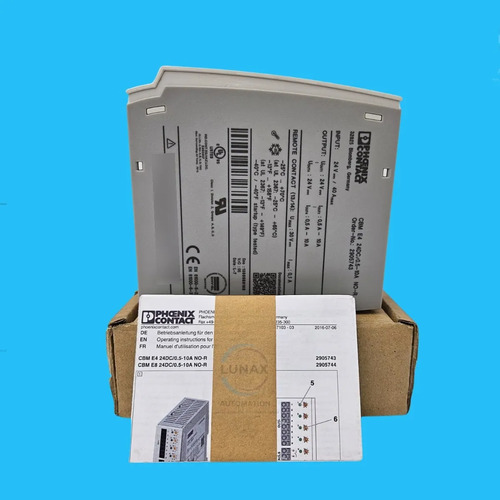 Phoenix Contact Cbm E4 24dc/0.5-10a 2905743 Interruptor