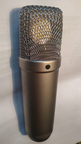 Micrófono Rode Nt1-a Condensador Cardioide Color Silver Gris (Usado)