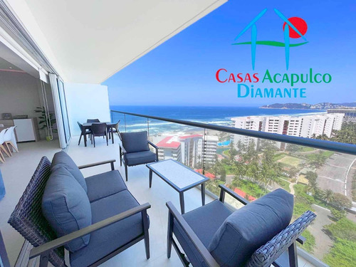 Imagen 11 de 30 de Cad Velera J18. Depa De Playa Con Terraza Y Vista Al Mar