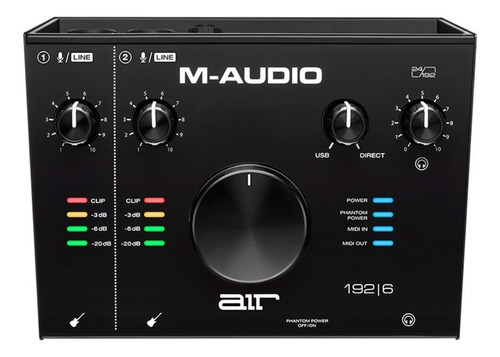 Interfaz De Audio M-audio Air 192-6 Usb Con Midi