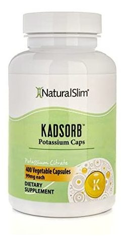 Capsulas De Citrato De Potasio Natural Naturalslim, Formulad