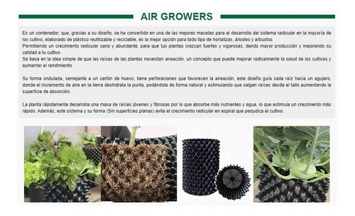 Imagen 5 de 7 de 5 Macetas Air Grower 78 Litros Ideal Para Ciruela, Platano