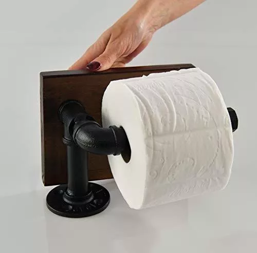 Soporte para papel higiénico, dispensador de rollos de papel de