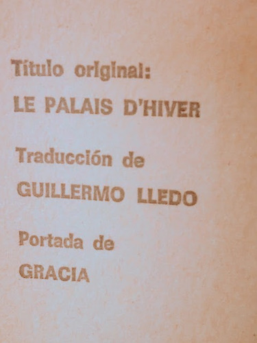 El Palacio De Invierno - Roger Grenier - Ediciones G.p.