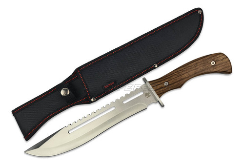 Facão Esportivo Taue K-308 (41cm) Com Bainha E Cabo Madeira