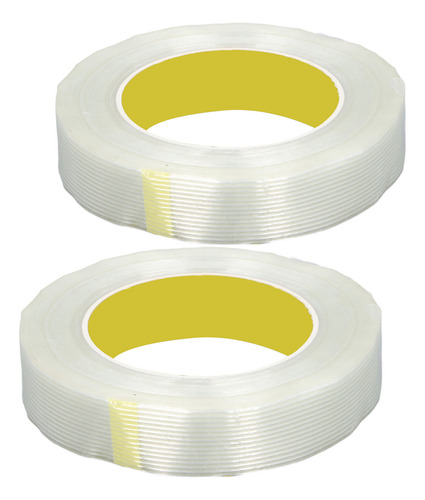 Cinta Autoadhesiva, 2 Rollos De Fibra De Vidrio, 25 Mm De An