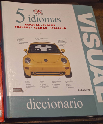 Diccionario Visual : 5 Idiomas Dk El Comercio  