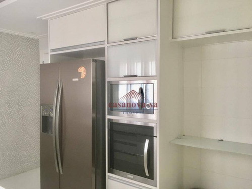 Imagem 12 de 30 de Apartamento Com 3 Dormitórios Para Alugar, 166 M² Por R$ 6.450,00/mês - Jardim - Santo André/sp - Ap0239