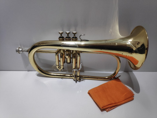 Flugelhorn Sib Shelter Classic Dourado Zerado Completo