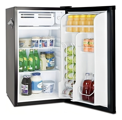 Refrigerador Frigobar Frigidaire Efr376 Color Negro Con Cap