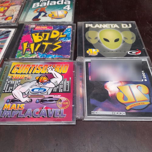 Imagem 2 de 4 de Cd Lote Música Dance 10 Unidades Originais Usados /5