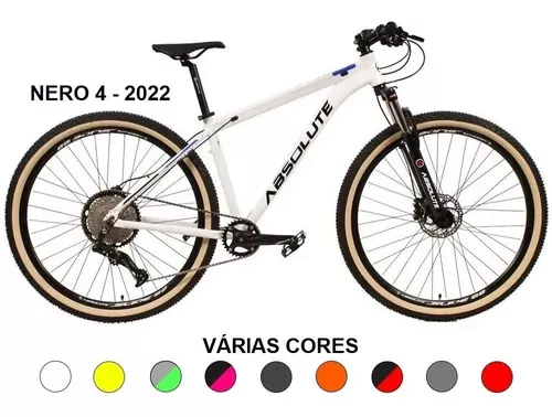 Bike Aro 29 Absolute 12v Mtb Suspensão Ar Óleo +brinde