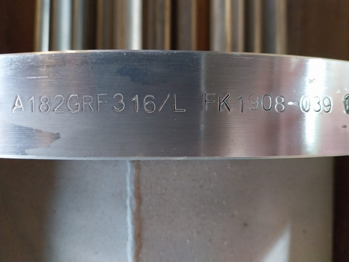 Trocador De Calor Elemento Flangeado Inox 316 Anluz A182grf