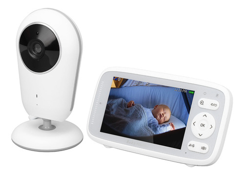 Pantalla De Cámara Infantil Lcd De 4 Pulgadas, 1 Mp, Convers