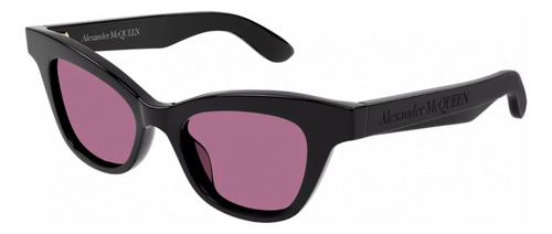 Lentes De Sol Alexander Mcqueen Am0381s Cat Eye Acetato