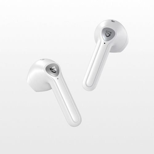 Imagen 5 de 11 de Auriculares in-ear gamer inalámbricos Soundpeats TWS TrueAir 2 white con luz LED