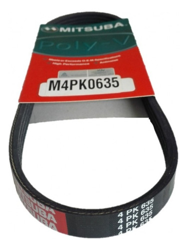 Correa B/h Bomba Direccion Dodge Brisa Accent 1.3 1.5 4-rib