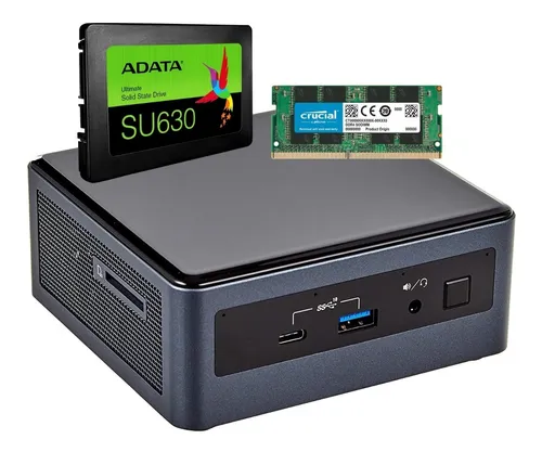 Mini Pc Intel Nuc 10 Core I3 Nuc10i3fnh M.2 Ddr4 240gb 8gb P
