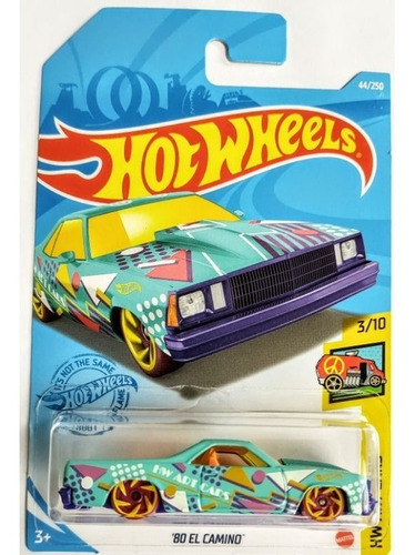 Hot Wheels 80 El Camino Menta Hw Art Cars 