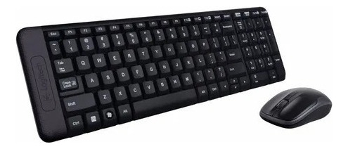 Kit Inalambrico Usb Logitech Mk220 Teclado + Mouse Wireless