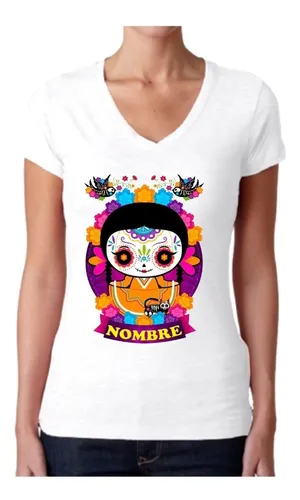 Playeras personalizadas de catrinas sales