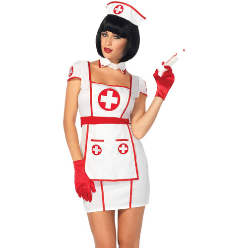 Disfraz De Enfermera Sexy Para Mujer Talla: S/m Halloween | Envío gratis