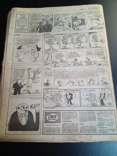 Diario Clarín Año 1993 Muerte Miguel De Molina Menem Duhalde (Usado)