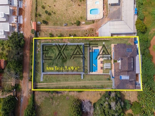 Imagem 3 de 30 de Chácara Remanso, Km,topografia Plana Com 2.400 At E 1.018 M² Ac Averbada Sendo 523,01 M² Casa, 495m² Quadra, Com 5 Dormitórios, Sendo 2 Suítes, Campo De Futebol, 16 Vagas - Ch00003 - 71032670