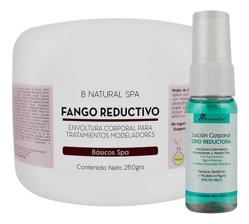 Fango Reductivo Mascarilla Corporal Modeladora Envío Directo