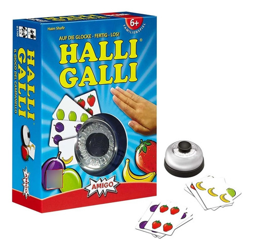 Juego De Mesa Halli Galli Rapidez Visual Familiar Niños