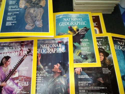 Imagen 5 de 7 de Revista National Geographic Español E Ingles 70 80 90 00 10