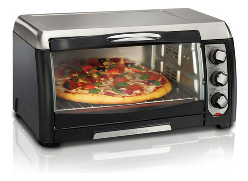 Horno Electrico Hamilton Beach 31330d Color Gris con negro