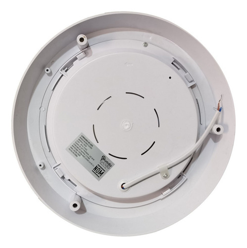6 Pz Lampara Led 18w Sobreponer Forma Redonda O Cuadrada Cw Color Redonda, Mica Opalina, Luz Blanca