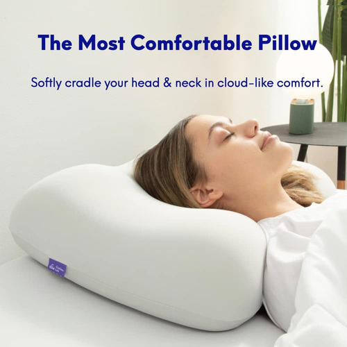 Cushion Lab - Almohada Para Dormir Profundo, Diseño Ergonómi