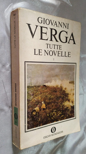 Livro Giiovanni Verga Tutte Le Novelle Vol 1 Em Italiano