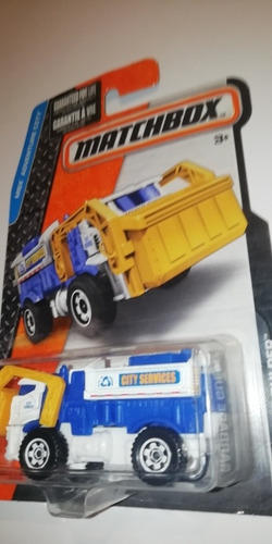 Imagen 1 de 4 de Matchbox Garbage Gulper Camión De Basura Usa & Europe Exclus