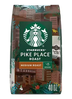 Cafe Starbucks Pike Place Medium Roast Ground Coffee (40oz.)