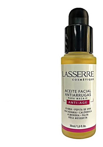 Aceite Facial Antiage  Efecto Antioxidante  30cc