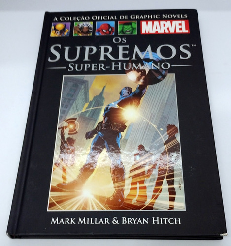 Marvel Salvat - Os Supremos - Super-humando - Mark Millar (Usado)