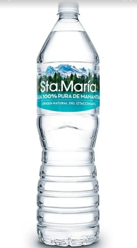 Agua Sta.maría 4 Botellas De 1.5l Cada Uno 