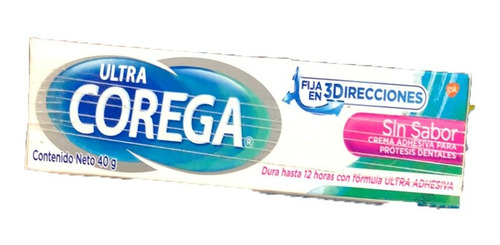 Gsk Ultra Corega 40gr Crema Adhesiva Para Protesis Dentales 