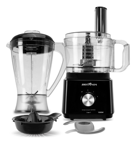 Multiprocessador britânia Bmp900 1000w 3 em 1 inox