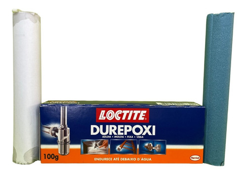 Massa Adesiva Epóxi Durepoxi 100g Solda Molda Fixa Veda