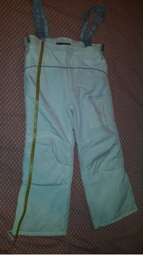 Pantalón Térmico Ski Impermeable Talle 10