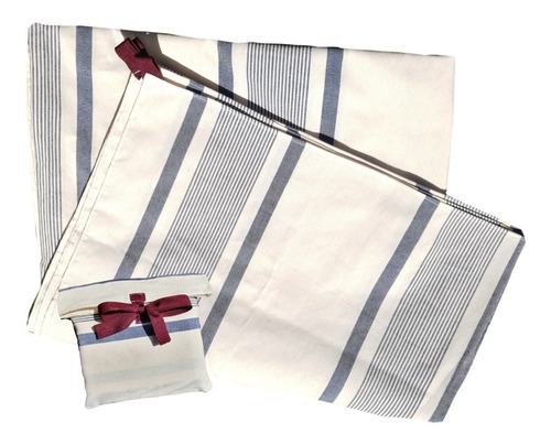 Imagen 3 de 6 de Lona Playera Exterior Super Grande 2m Con Presillas Y Bolsa