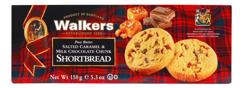 Walker's Shortbread Galletas Trozos De Chocolate Con Leche Y