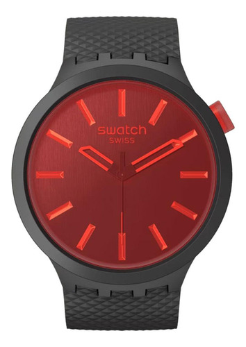 Reloj Swatch Midnight Mode De Silicona Sb05b111