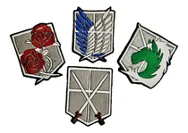 Comprar Parche Attack On Titan Insignias Escudos Divisiones Emblemas