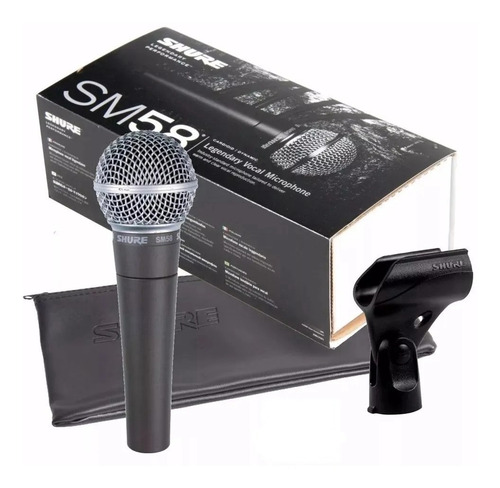 Shure Sm58-lc Micrófono Dinámico Unidireccional Vocal Orig.