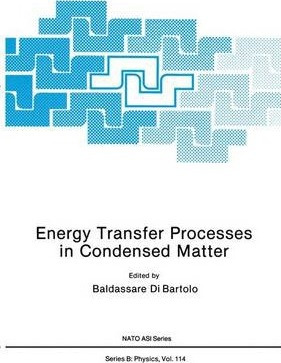 Libro Energy Transfer Processes In Condensed Matter - Bal...